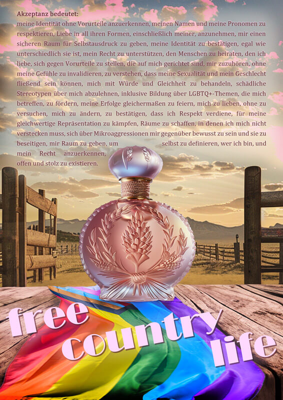 Kampagne Parfum für Akzeptanz
