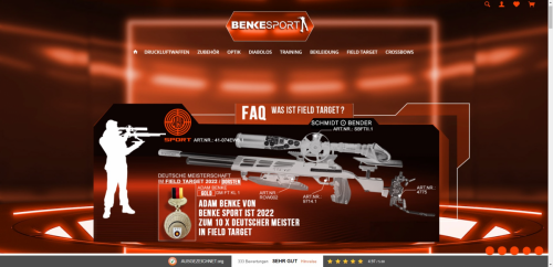 BenkeSport - Schiessportausrüstung und Zubehör BENKE SPORT